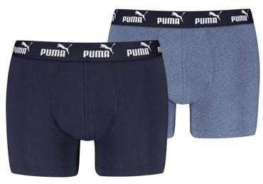 Vīriešu bokseršorti PUMA 2gab. džinsu zili M - 1
