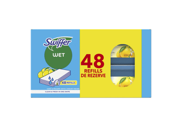 Mitrās salvetes SWIFFER uzpilde 48gab.