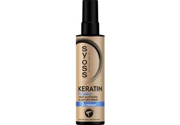 Izsmidzināmais līdzeklis SYOSS Keratin&Volume 200ml