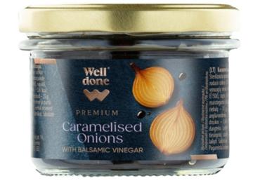 Karamelizēti sīpoli WELL DONE PREMIUM 200g 