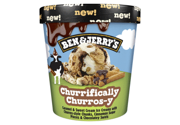 Saldējums Churrifically Churros B&J 360g