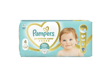 Autiņbiksītes PAMPERS Premium Care, Value Pack,  S4 8-14kg 52 gab.
 - 1