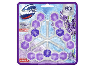 Tualetes bloks DOMESTOS P5 Lavender 3x50g