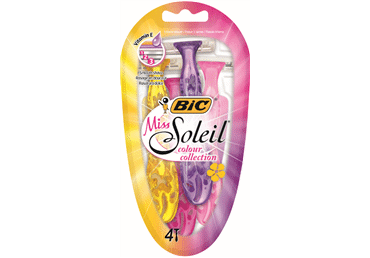 Vienr.skuv. BIC MISS SOLEIL COLOUR 4gab.