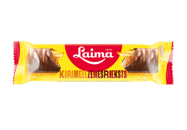 Šokolādes batoniņš LAIMA ar zemesriekstiem un karameli 50g - 1