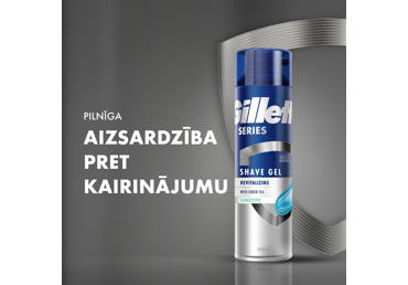 Skūš.želeja GILLETTE Revitalizing 200ml - 2