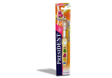 Zobu birste PRESIDENT BABY 0-4gad.bērn.