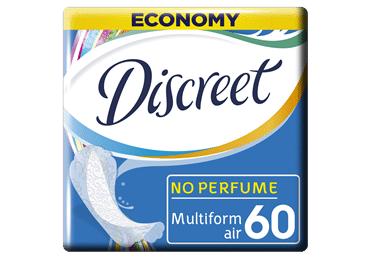Ikdienas ieliktnīši DISCREET Air 60gab. - 1