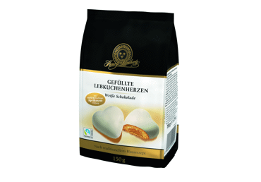 Piparkūku sirsniņas LAMBERTZ baltajā šokolādē 150g