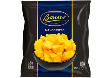 Saldēti mango kubiciņi BAUER 300g