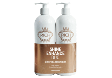 Komplekts RICH Shine Enhance matu kopšanai 