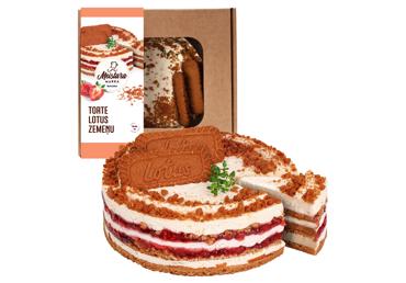 Torte Lotus zemeņu MEISTARA MARKA 570g - 1