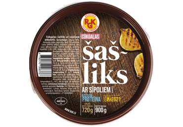 Cūkgaļas šašliks ar sīpoliem RGK 900g - 2