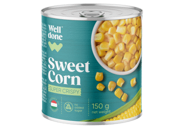 Konservēta kukurūza WELL DONE 150g