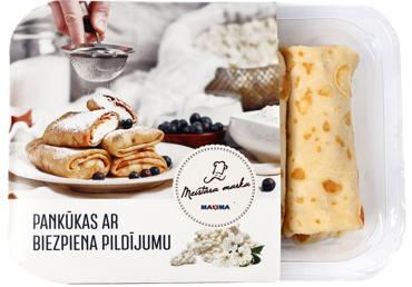 Pankūkas ar biezpiena pildījumu MEISTARA MARKA 400g