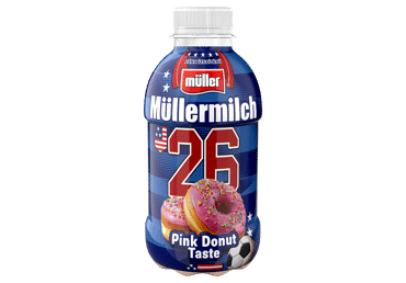 Piena dzēriens Pink Donut MULLERMILCH 400g