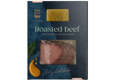 Cepts liellops ar diļļu mērci WELL DONE PREMIUM 120g