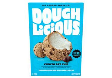 Saldējums DOUGHLICIOUS Cookie Dough 204g