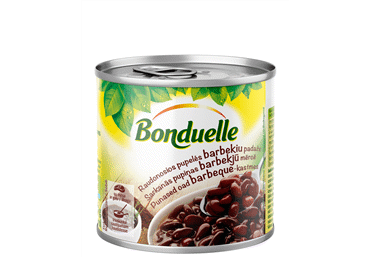 Sark.pupiņas BBQ mērcē BONDUELLE 430g