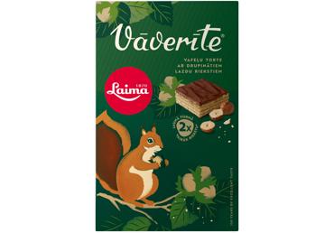 Glazēta vafeļu torte Vāverīte LAIMA 350g - 1
