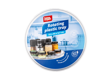 Rot.plastm.paplāte HOME EXPERT D33x3,7cm