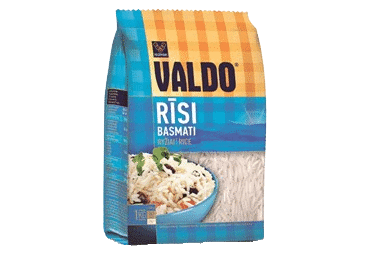 Rīsi VALDO basmati fasēti 1kg