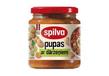 Pupas ar dārzeņiem SPILVA 570g