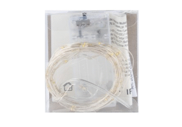 Virtene iekštelpām 80LED balta ELEMENTS