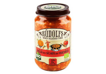 BIO paelja RŪDOLFS lasis dārzeņi 10+190g