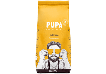 Kafijas pupiņas PUPA Colombia 1kg