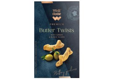 Cepumi ar melnajām un zaļajām olīvām WELL DONE PREMIUM 60g