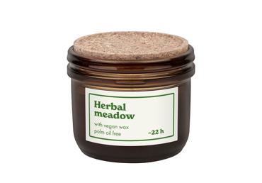 Aromātiska svece stikla trauciņā,herbal meadow