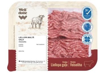 Liellopa maltā gaļa WELL DONE 400g