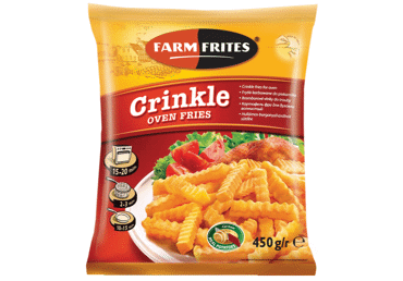 Kartupeļi frī FARM FRITES rievoti 450g