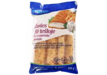 Zivs filejas ar ķiploku mērci NOWACO panējumā 800g