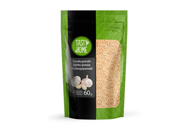Česnakų granulės TASTY HOME, 60 g Česnakų granulės TASTY HOME, 60 g