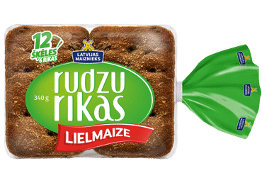 Rudzu rikas Lielmaize LATVIJAS MAIZNIEKS 340g