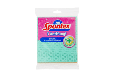 Mitrās lupatiņas SPONTEX, 3 gab.