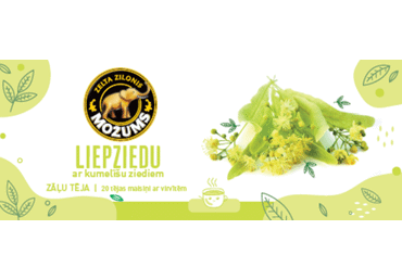 Liepziedu tēja MOŽUMS 20x1.5g