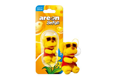 Auto gaisa atsvaidzinātājs AREON Smile Vanilla