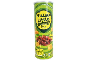 Popkorns LITTLE DONKEY bekona BBQ 98g
