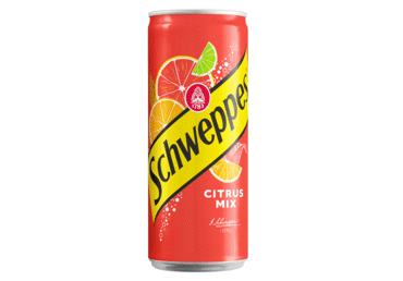 Gāzēts dzēriens SCHWEPPES Citrus Mix 0,33L D