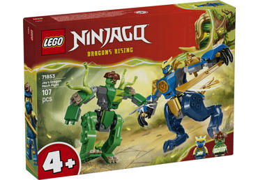 Konstruktors LEGO Jay pūķa robota cīņa 71853