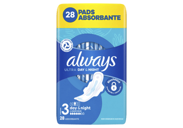 Higiēniskās paketes ALWAYS Ultra Night Quattro 28gb.