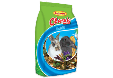 Barība trušiem AVICENTRA 1kg