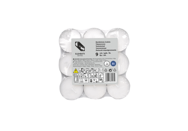 Tējas sveces ELEMENTS SENSE 9gab. 3,5h - 1