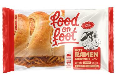 Sendvičs ar vistu Čedaru Hot Ramen 265g