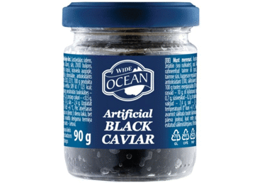 Melnie ikri WIDE OCEAN mākslīgie 90g