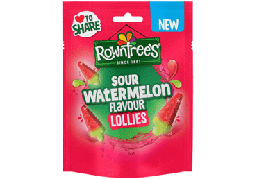 Želejas konfektes Sour Watermelon ROWNTREES 130g