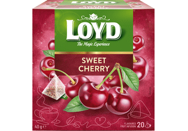 Augļu tēja LOYD ar ķiršu garšu 20x2g